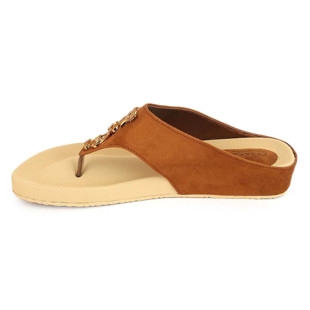 Women's Softy Slipper ( H-551 ) - Mustard, Women, Slippers, Chase Value, Chase Value