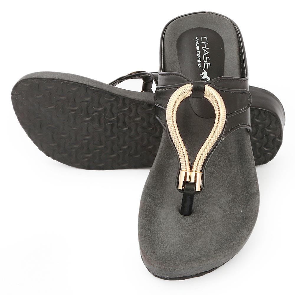 Women's Softy Slipper ( H6 ) - Grey, Women, Slippers, Chase Value, Chase Value