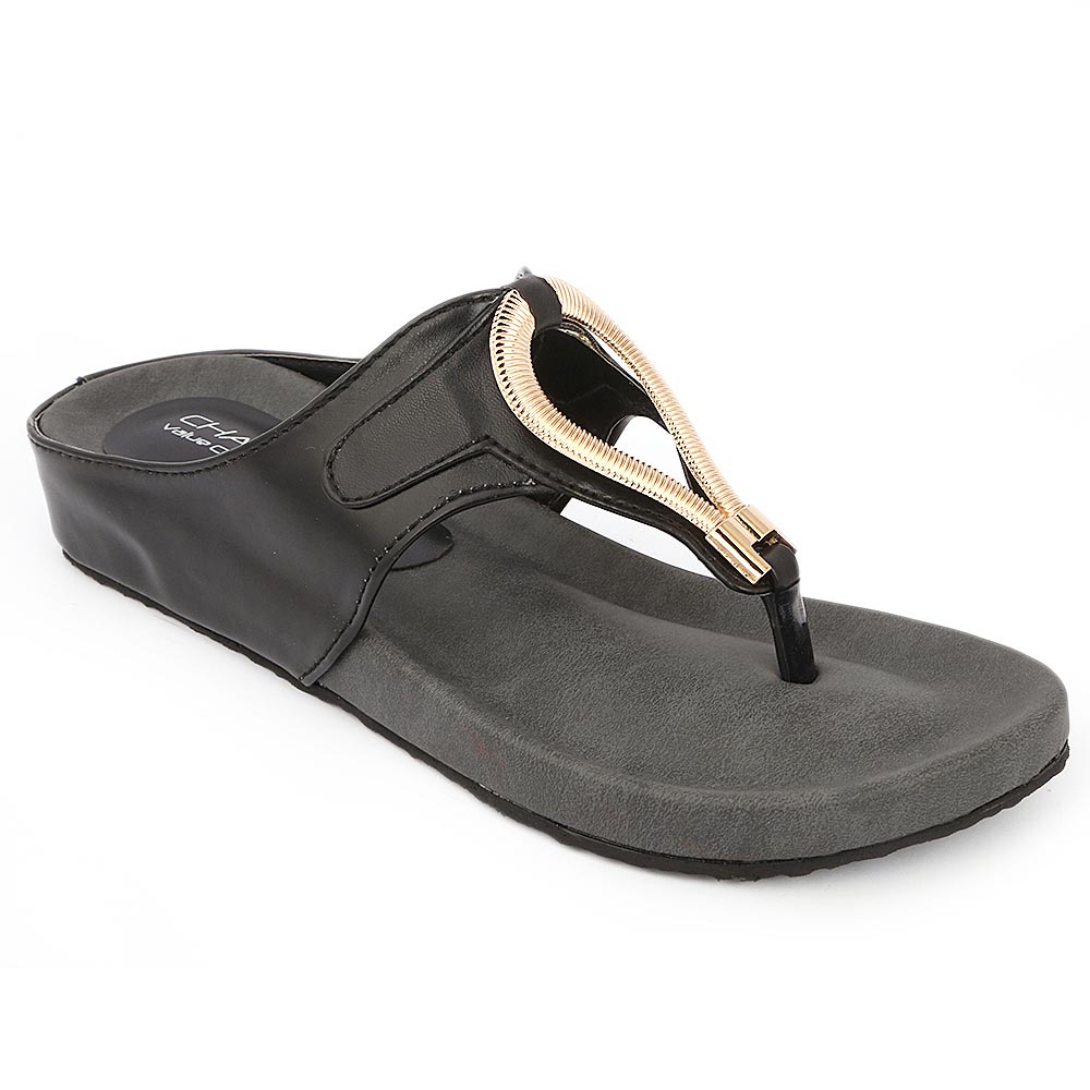 Women's Softy Slipper ( H6 ) - Grey, Women, Slippers, Chase Value, Chase Value