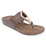Women's Softy Slipper ( H6 ) - Brown, Women, Slippers, Chase Value, Chase Value