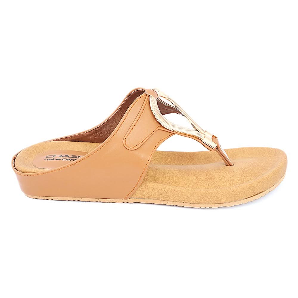 Women's Softy Slipper ( H6 ) - Mustard, Women, Slippers, Chase Value, Chase Value
