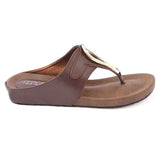 Women's Softy Slipper ( H6 ) - Brown, Women, Slippers, Chase Value, Chase Value
