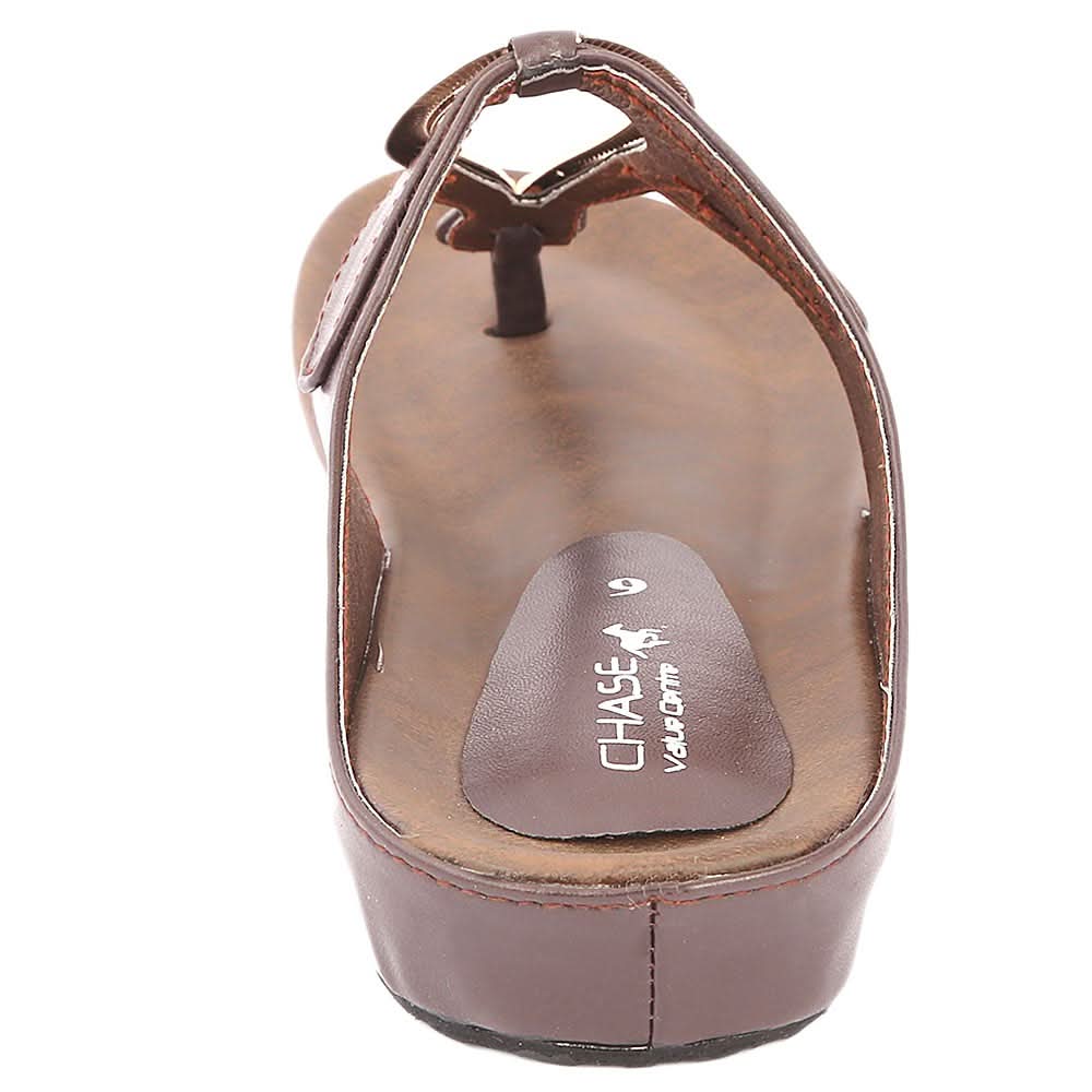 Women's Softy Slipper ( H6 ) - Brown, Women, Slippers, Chase Value, Chase Value