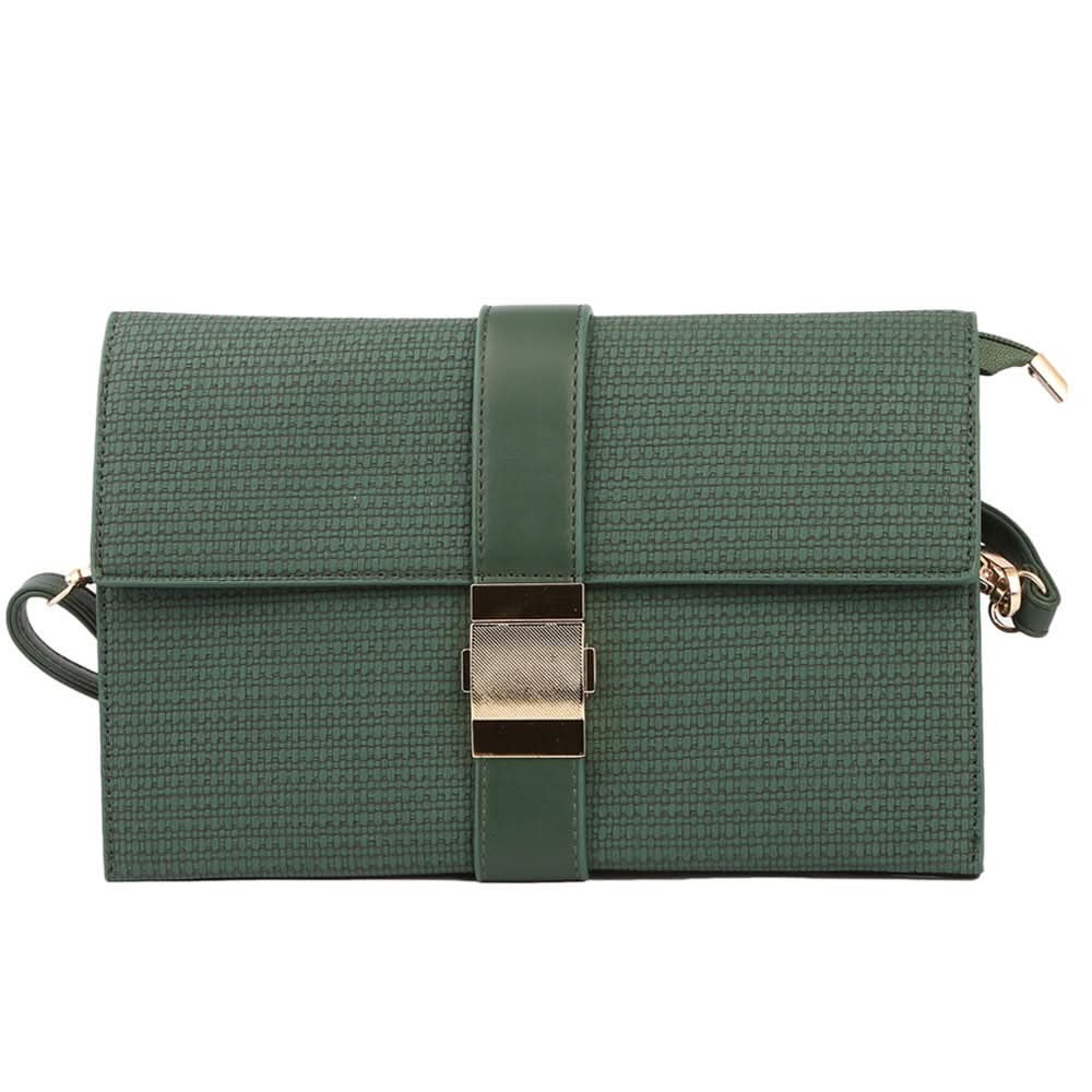 Women's Clutch H076 - Green, Women, Clutches, Chase Value, Chase Value