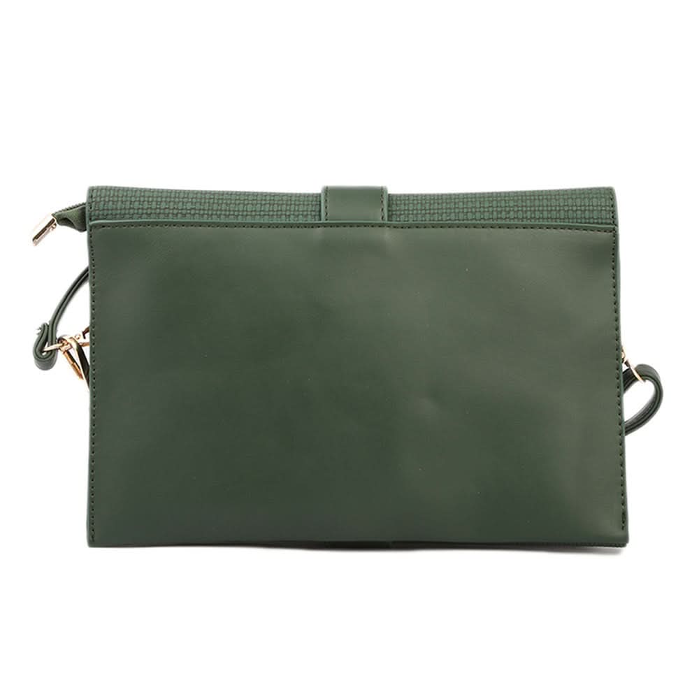 Women's Clutch H076 - Green, Women, Clutches, Chase Value, Chase Value