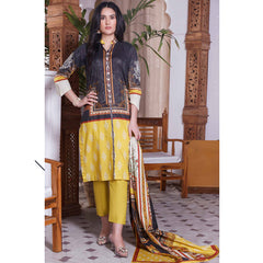 Halime Sultan Digital Printed Lawn 2Pcs Unstitched Suit - V1 - 5, Women, 2Pcs Shalwar Suit, Halima Sultan, Chase Value