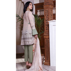 Halime Sultan Digital Printed Lawn 2Pcs Unstitched Suit - V1 - 2, Women, 2Pcs Shalwar Suit, Halima Sultan, Chase Value