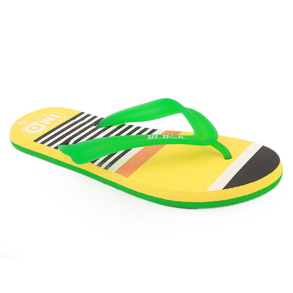 Men's Slippers  - Yellow, Men, Slippers, Chase Value, Chase Value