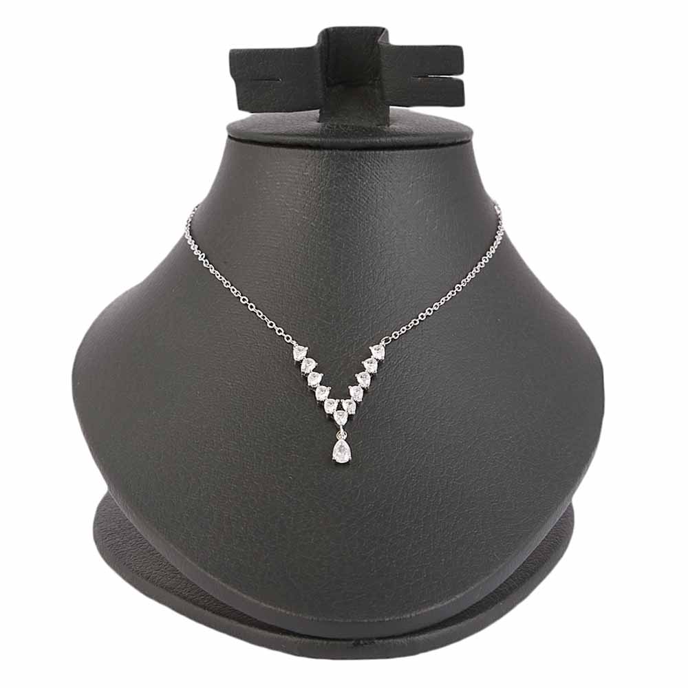 Women's Zircon Chain & Locket - Silver, Women, Chains & Lockets, Chase Value, Chase Value