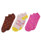 Women's 3Pcs Colorful Socks, Women, Socks Stocking And Gloves, Chase Value, Chase Value