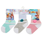 Newborn Socks Pack Of 3 - H, Newborn Caps, Shoes & Socks, Chase Value, Chase Value