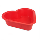 Cake Mould Silicon (M) - Red, Home & Lifestyle, Baking, Chase Value, Chase Value