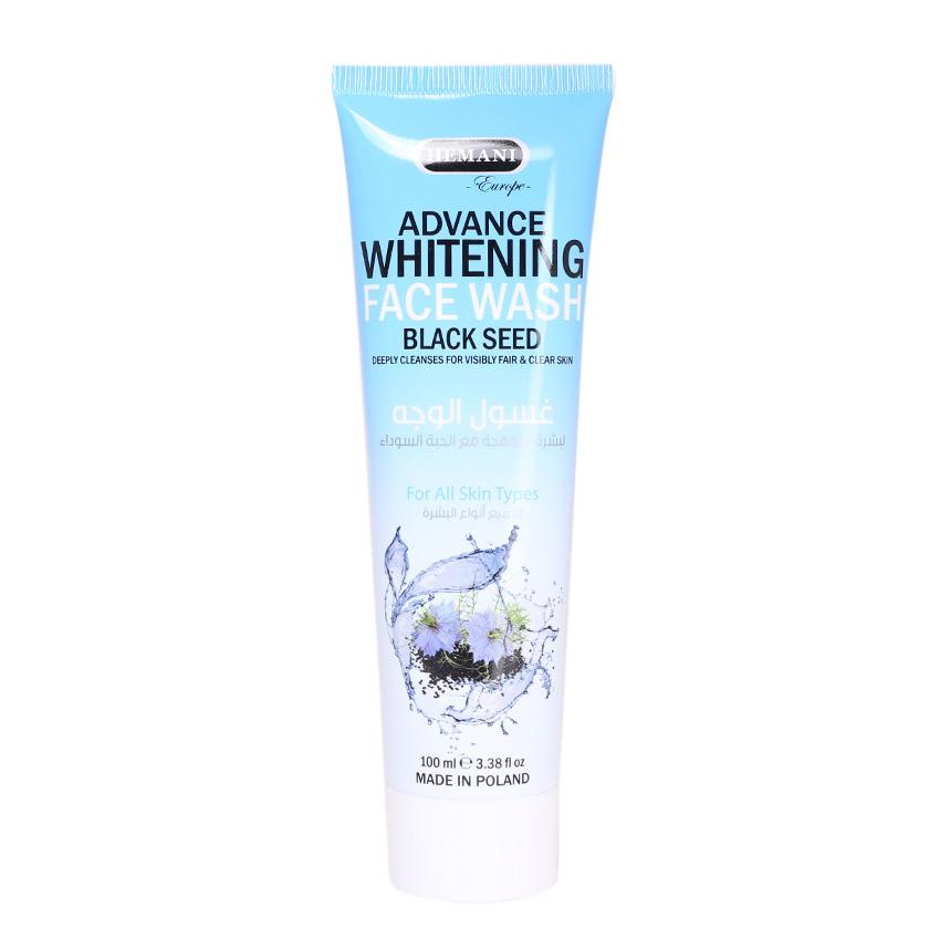 Hemani Face Wash 100 ML - Advance Whitening Black Seed, Beauty & Personal Care, Face Washes, WB By Hemani, Chase Value