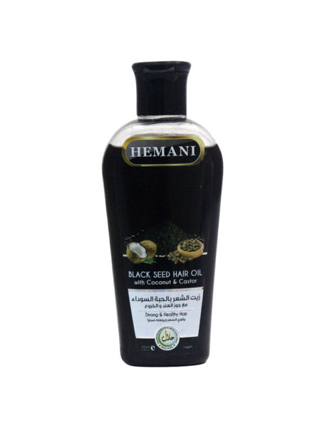 Hemani Hair Oil 100 ML - Black S016, Beauty & Personal Care, Hair Oils, WB By Hemani, Chase Value