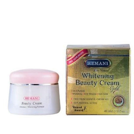 Hemani Whitening Beauty Cream 40 ML - Gold, Beauty & Personal Care, Face Whitening, WB By Hemani, Chase Value