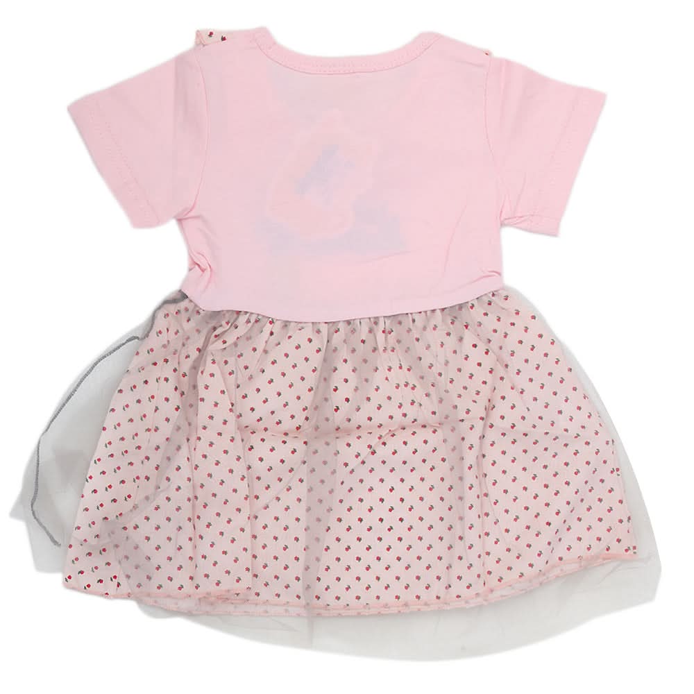 Newborn Girls Frock - Pink, Kids, NB Girls Frocks, Chase Value, Chase Value