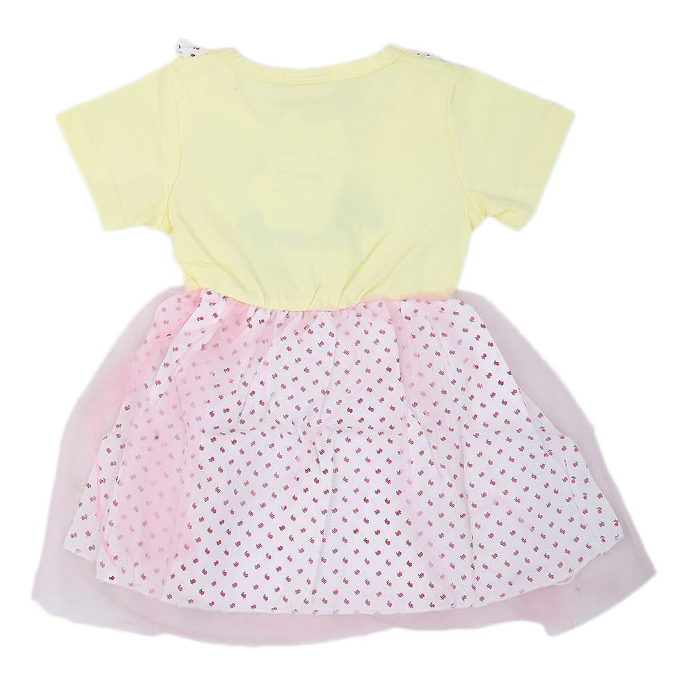 Newborn Girls Frock - Yellow, Kids, New Born Girls Frocks, Chase Value, Chase Value
