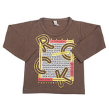 Boys Full Sleeves T-Shirt 8734 - Olive Green, Kids, Boys T-Shirts, Chase Value, Chase Value
