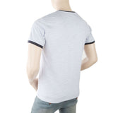 Men's Round Neck Half Sleeves T-Shirt - Blue, Men, T-Shirts And Polos, Chase Value, Chase Value