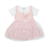 Newborn Girls Frock - Peach, Kids, NB Girls Frocks, Chase Value, Chase Value