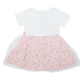 Newborn Girls Frock - Peach, Kids, NB Girls Frocks, Chase Value, Chase Value
