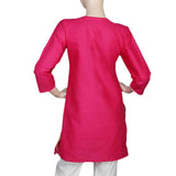 Women's Embroidered Kurti - Pink, Women, Ready Kurtis, Chase Value, Chase Value