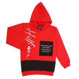 Boys Terry Hoodie - Red, Boys Hoodies & Sweat Shirts, Chase Value, Chase Value