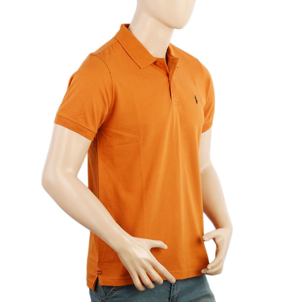 Men's Half Sleeves Polo T-Shirt - Brown, Men's T-Shirts & Polos, Chase Value, Chase Value