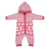 Newborn Girls Romper Full Sleeves - Pink, Kids, NB Girls Rompers, Kids, New Born Girls Winterwear, Chase Value, Chase Value