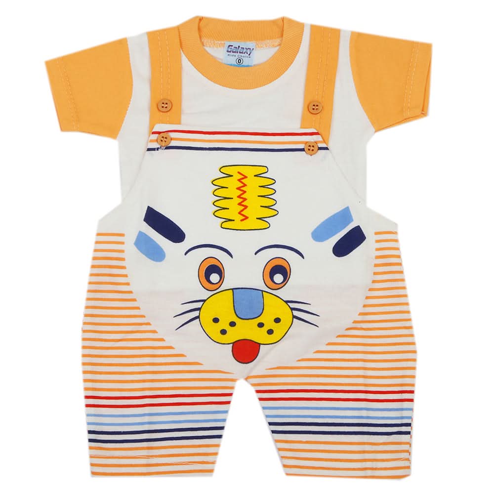 Newborn Boys Romper - Peach, Newborn Boys Rompers, Chase Value, Chase Value
