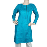 Women's Kurti Plain - Sea Green, Women, Ready Kurtis, Chase Value, Chase Value