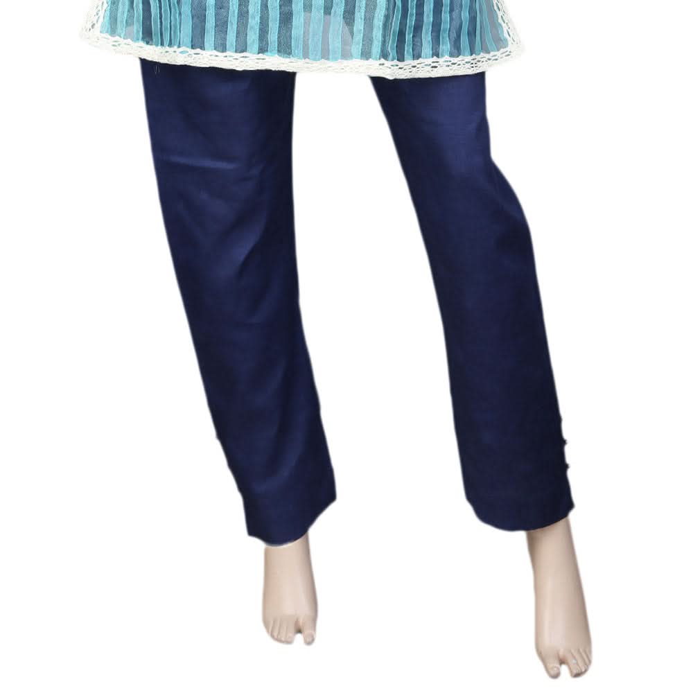 Women's Basic Trouser -  Navy Blue, Women, Pants & Tights, Chase Value, Chase Value