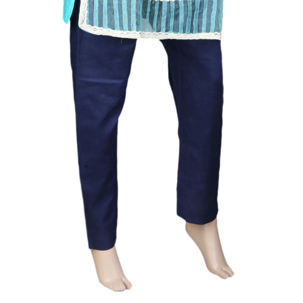 Women's Basic Trouser -  Navy Blue, Women, Pants & Tights, Chase Value, Chase Value