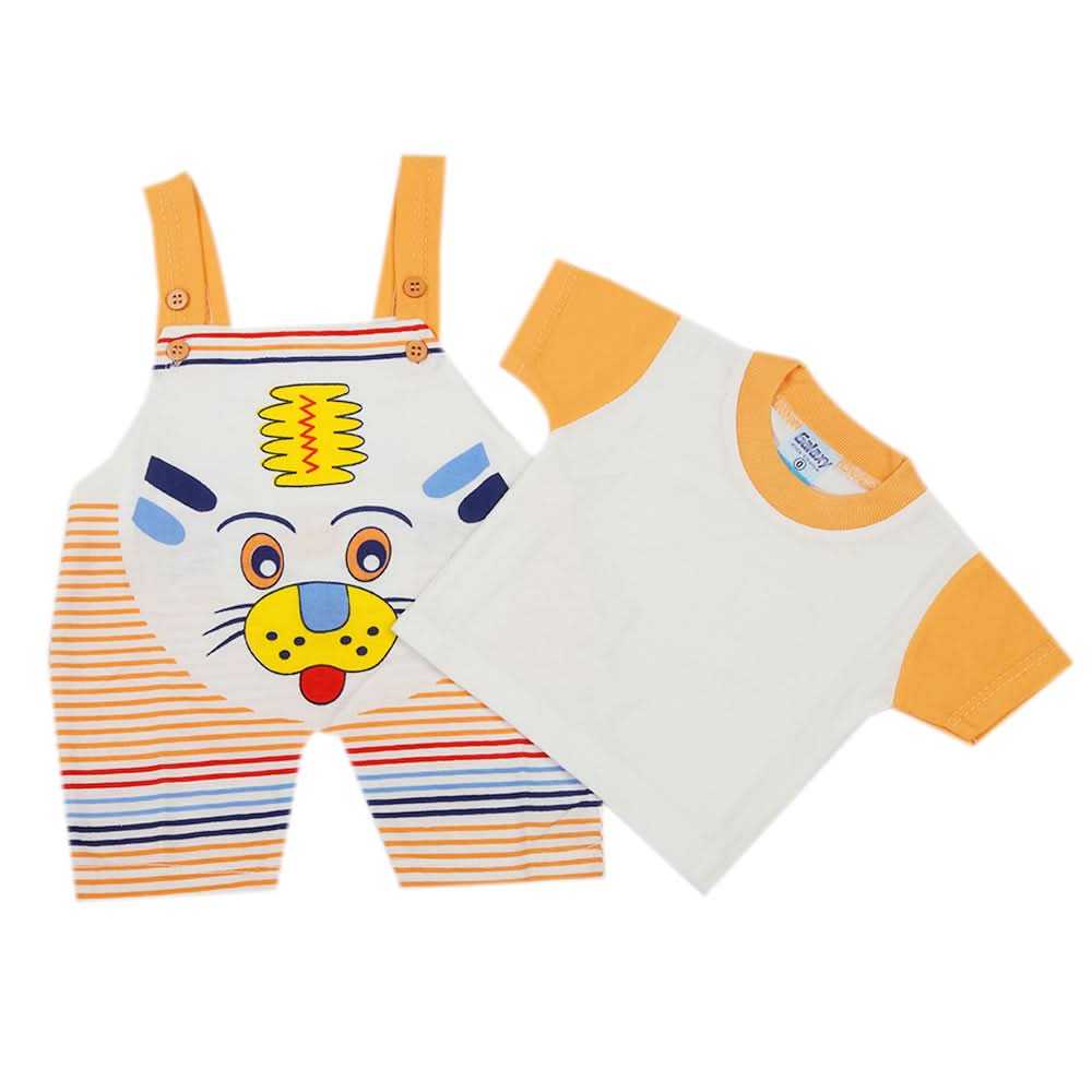 Newborn Boys Romper - Peach, Newborn Boys Rompers, Chase Value, Chase Value