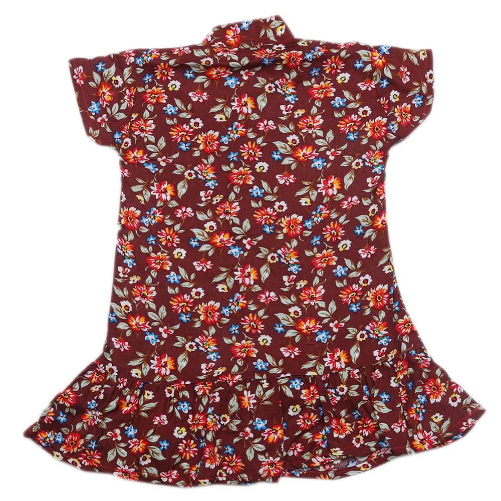 Girls Half Sleeves Woven Top - Multi, Kids, Tops, Chase Value, Chase Value
