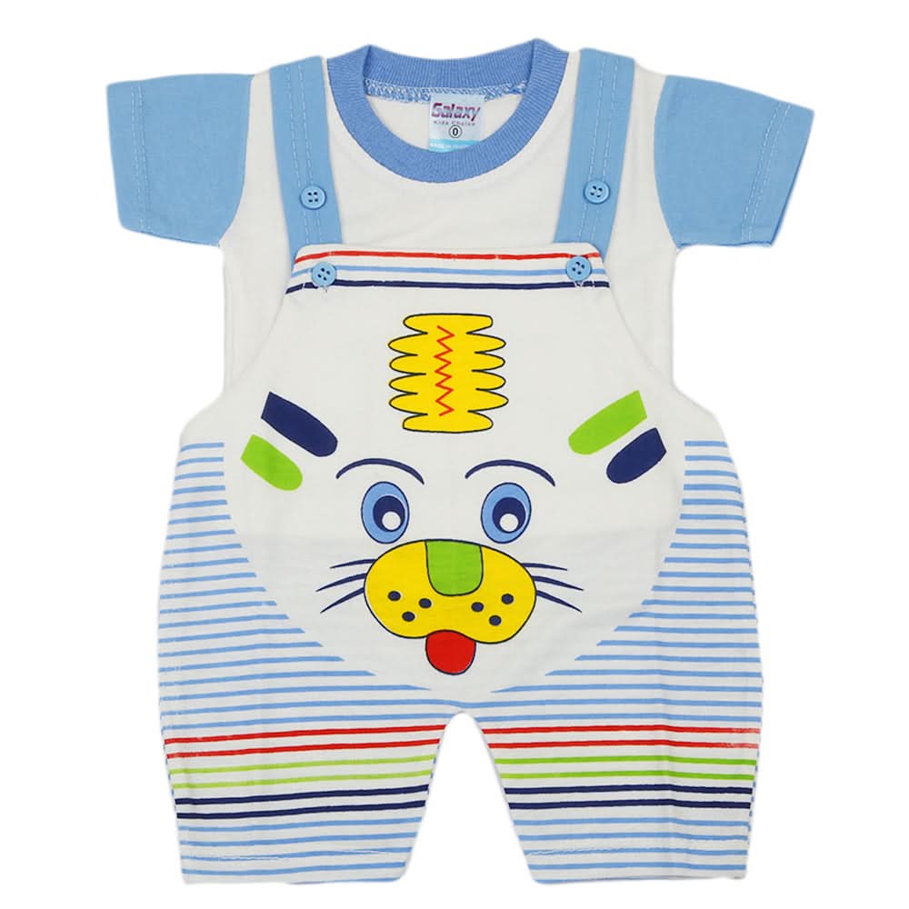 Newborn Boys Romper - Blue, Newborn Boys Rompers, Chase Value, Chase Value