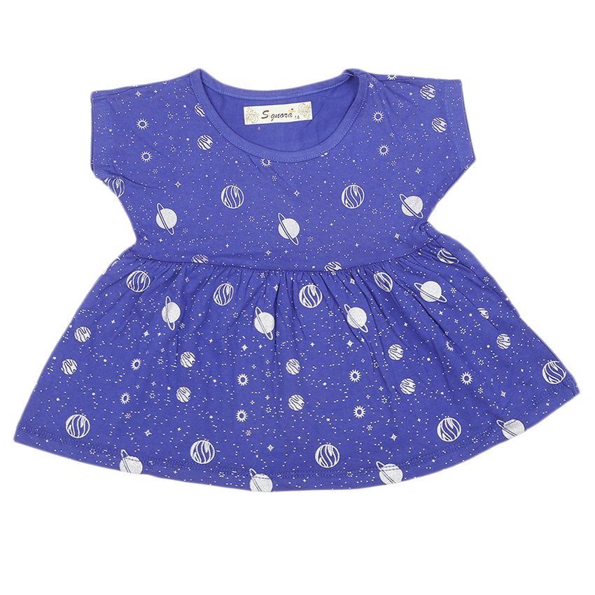 Girls Frock - Blue, Girls Frocks, Chase Value, Chase Value