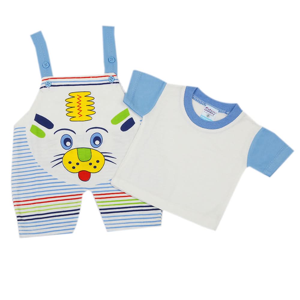 Newborn Boys Romper - Blue, Newborn Boys Rompers, Chase Value, Chase Value