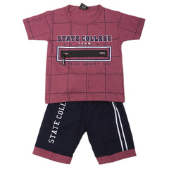 Boys Short Suit - Light Purple, Kids, Boys Sets And Suits, Chase Value, Chase Value