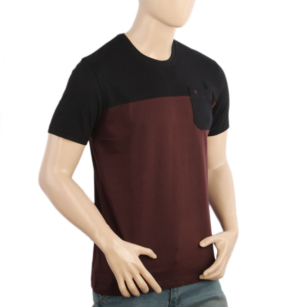 Men's Half Sleeves T-Shirt - Dark Brown, Men's T-Shirts & Polos, Chase Value, Chase Value