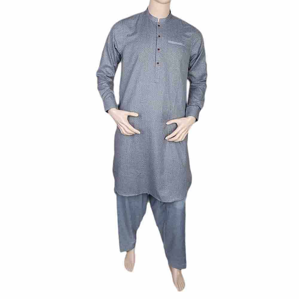 Fancy Shalwar Suit For Men - Gray, Men, Shalwar Kameez, Chase Value, Chase Value