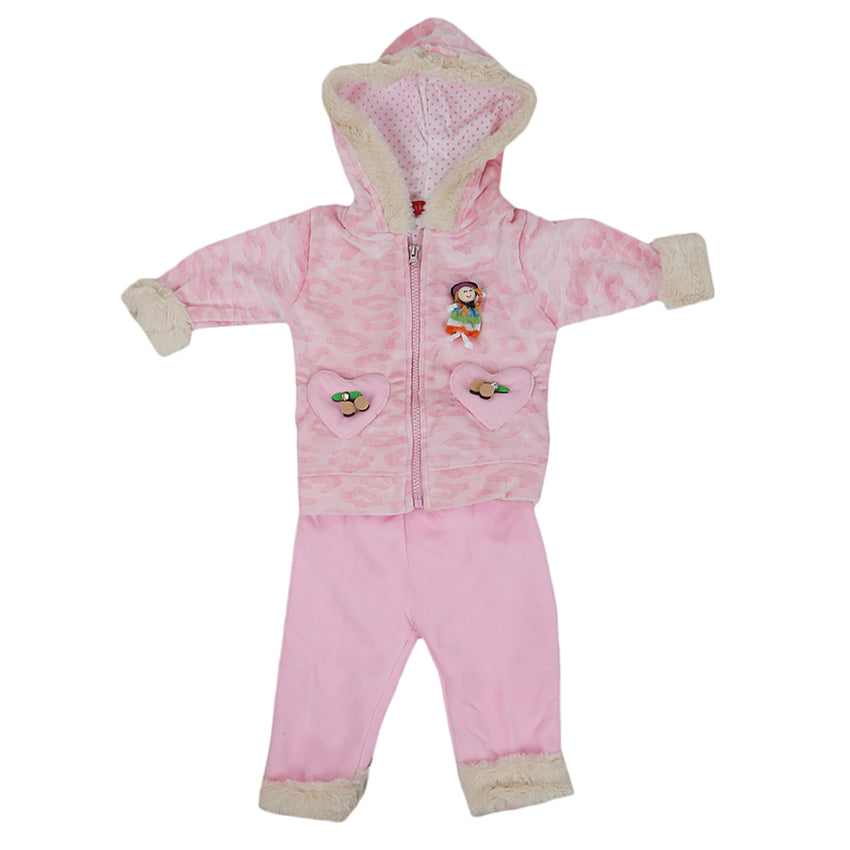 Newborn Girl Full Sleeves Suit - Pink, Kids, NB Girls Sets And Suits, Chase Value, Chase Value