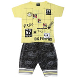 Boys Short Suit - Yellow, Kids, Boys Sets And Suits, Chase Value, Chase Value