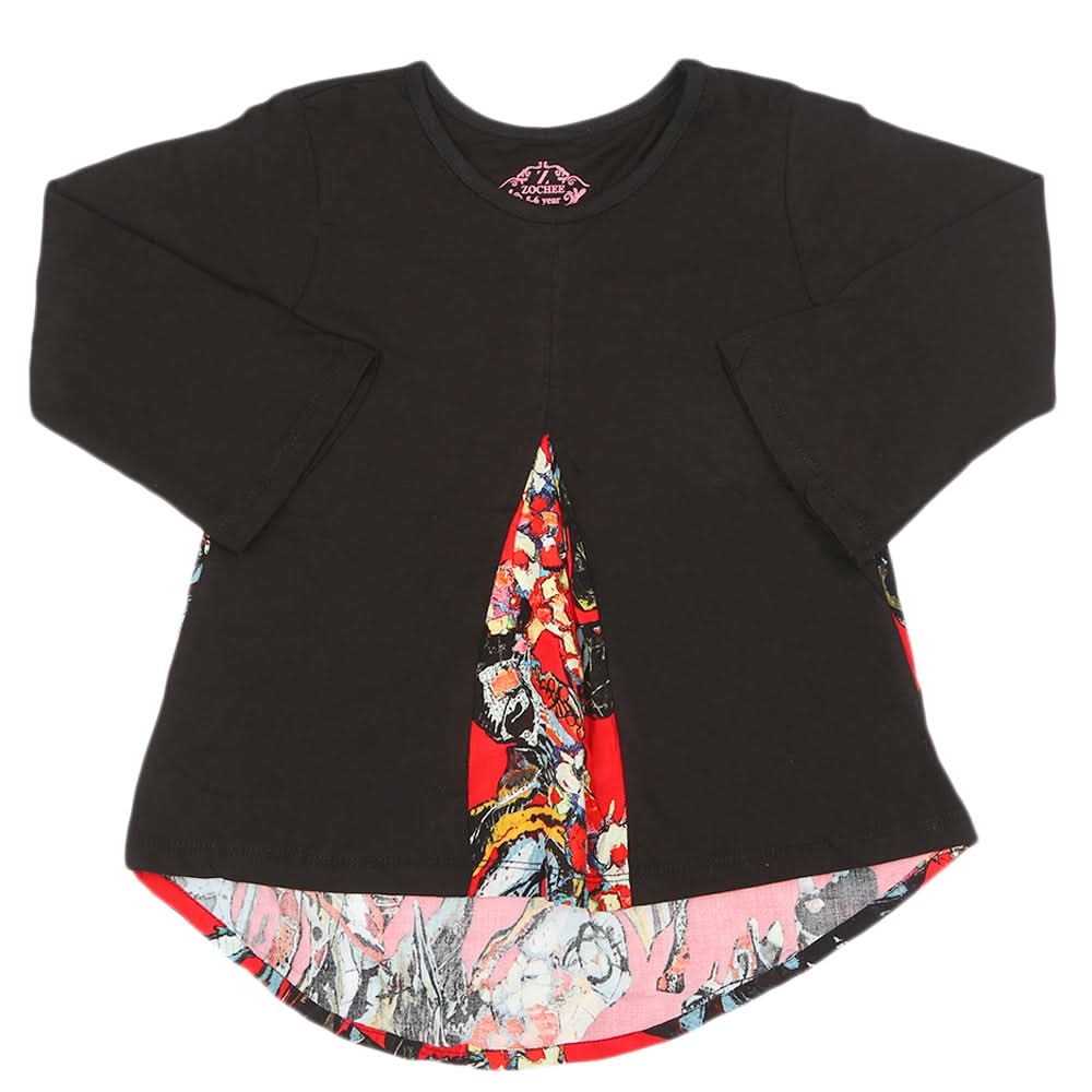 Girls Tops - Black-C, Girls Tops, Chase Value, Chase Value