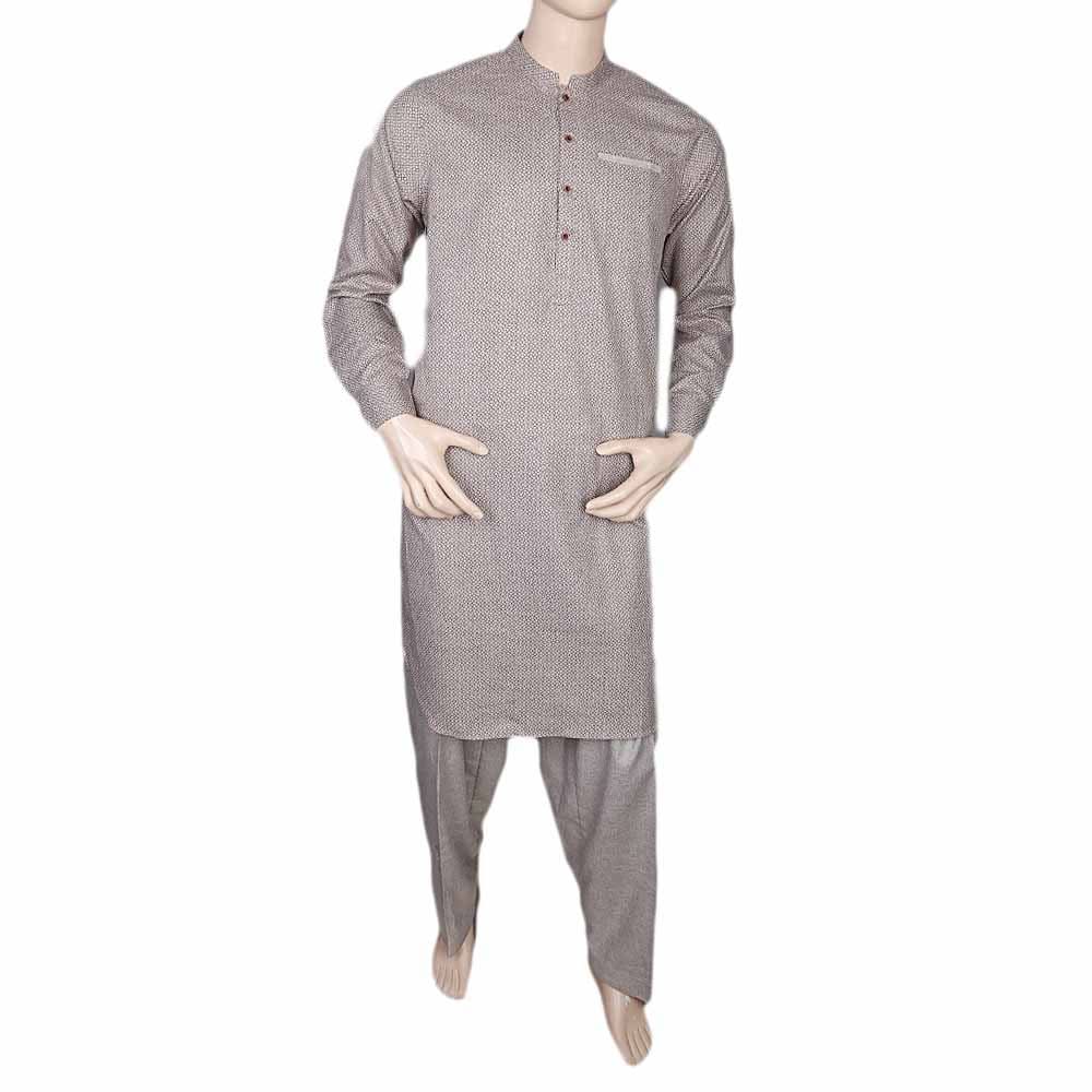 Fancy Shalwar Suit For Men - Light Brown, Men, Shalwar Kameez, Chase Value, Chase Value