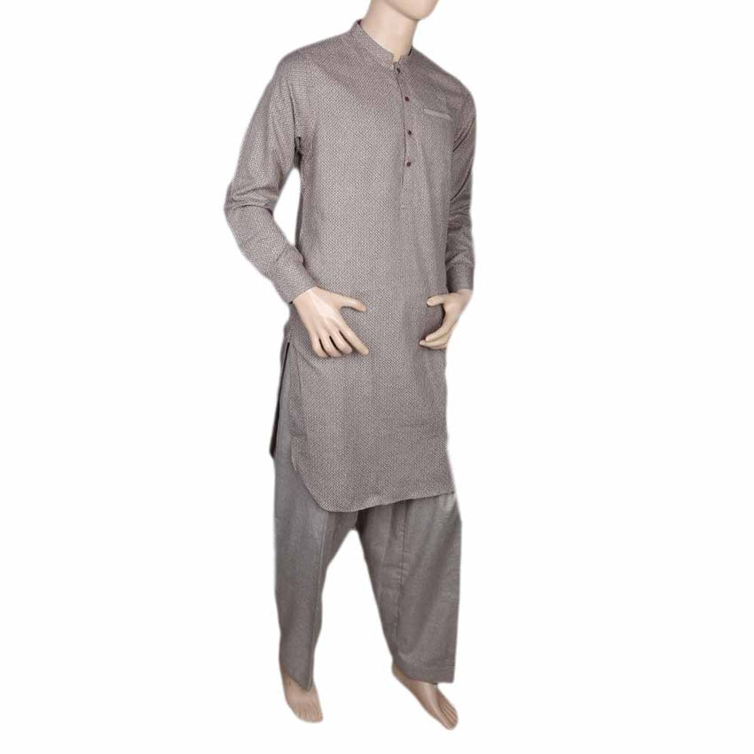 Fancy Shalwar Suit For Men - Light Brown, Men, Shalwar Kameez, Chase Value, Chase Value