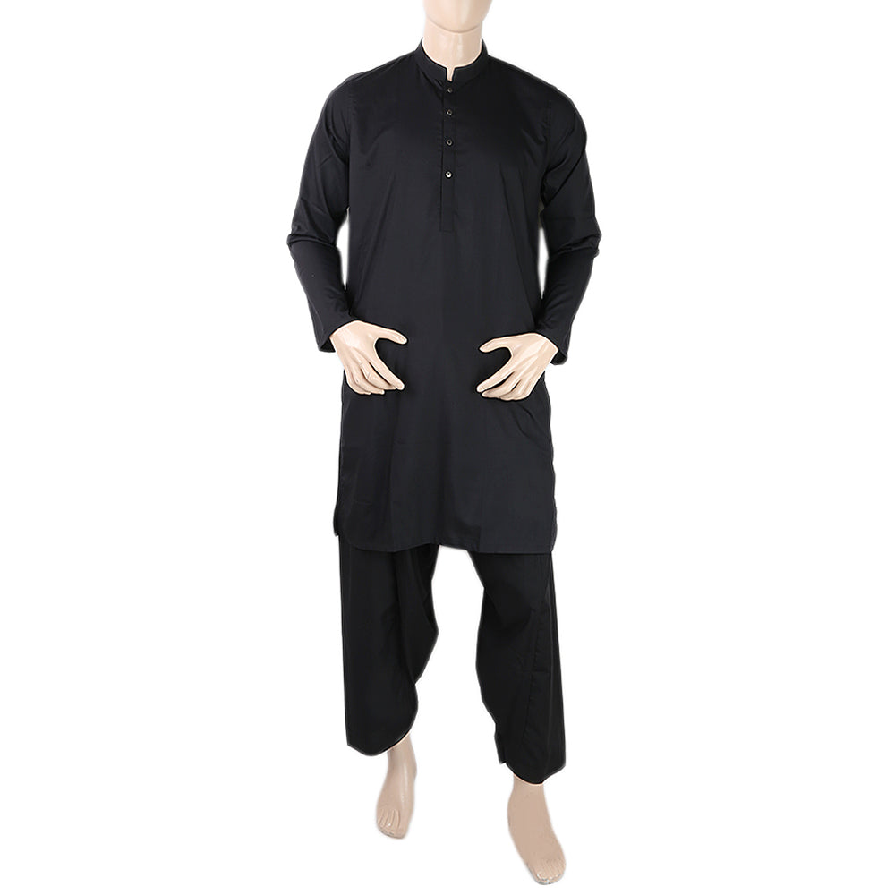 Eminent Men's Plain Shalwar Suit - Black, Men's Shalwar Kameez, Eminent, Chase Value