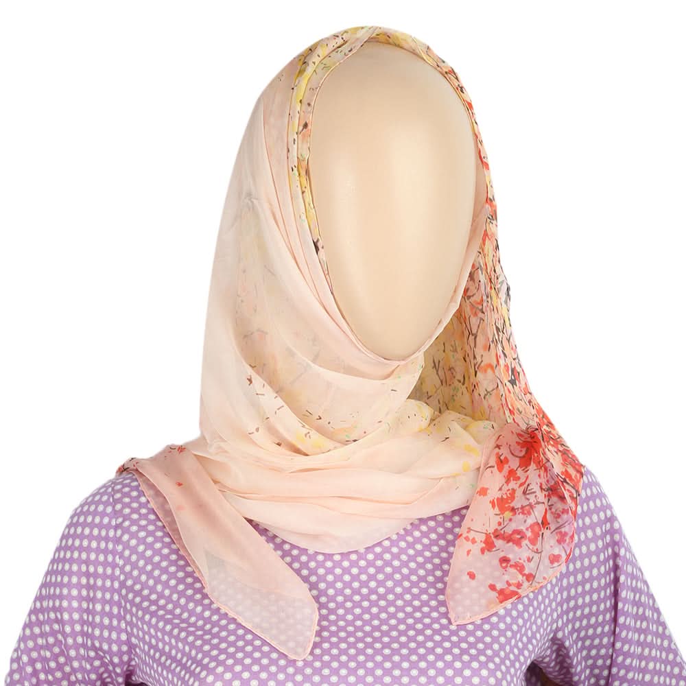 Women's Printed Chiffon Scarf - 5 Color, Women, Shawls And Scarves, Chase Value, Chase Value
