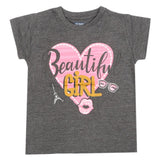 Girls Sando - Dark Grey, Kids, Girls T-Shirts, Chase Value, Chase Value