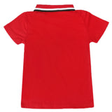Boys Half Sleeves Polo T-Shirt - Red, Boys T-Shirts, Chase Value, Chase Value